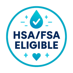 HSA and FSA eligible payment badge
