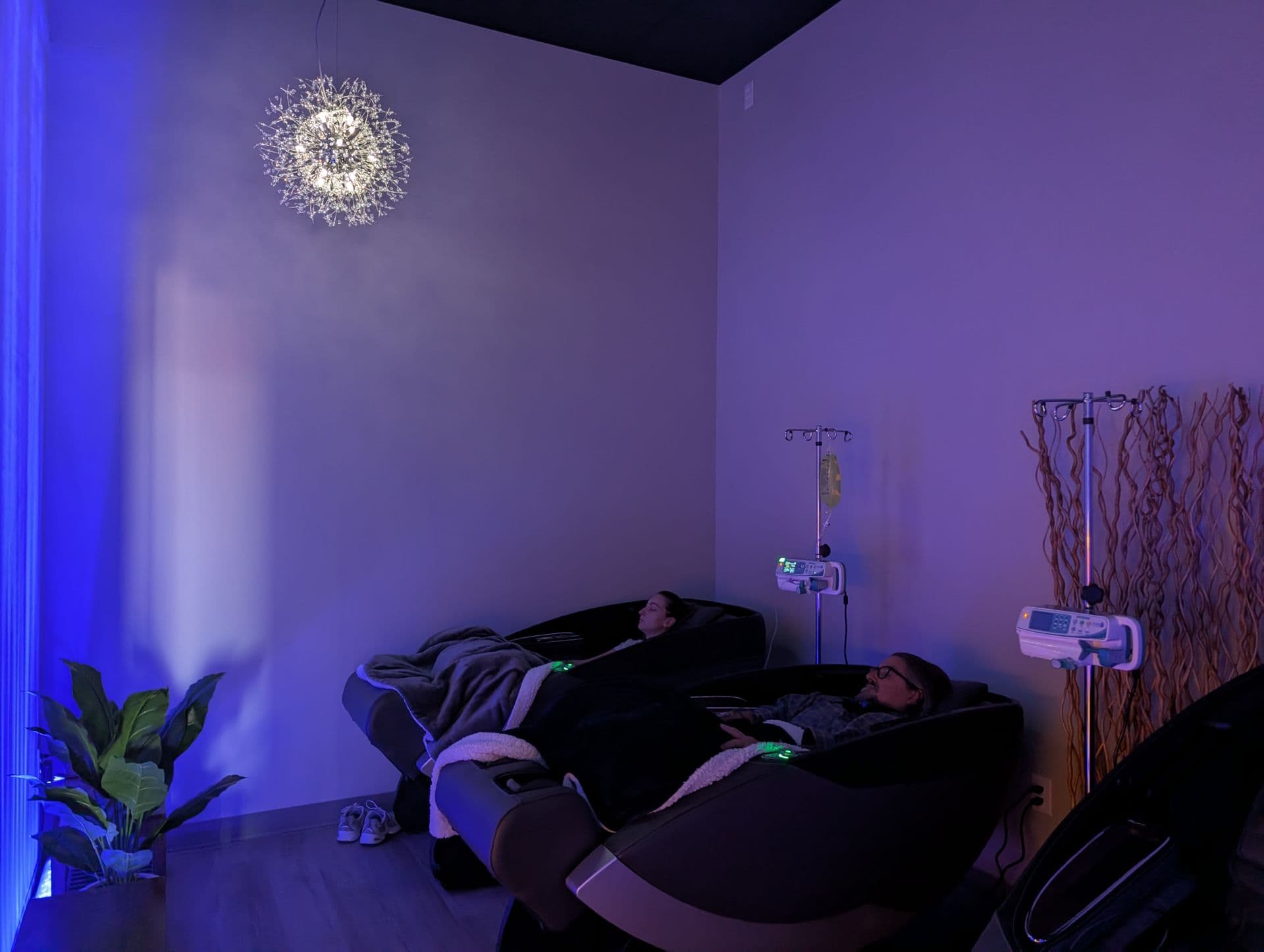 Photo from inside our IV therapy lounge
